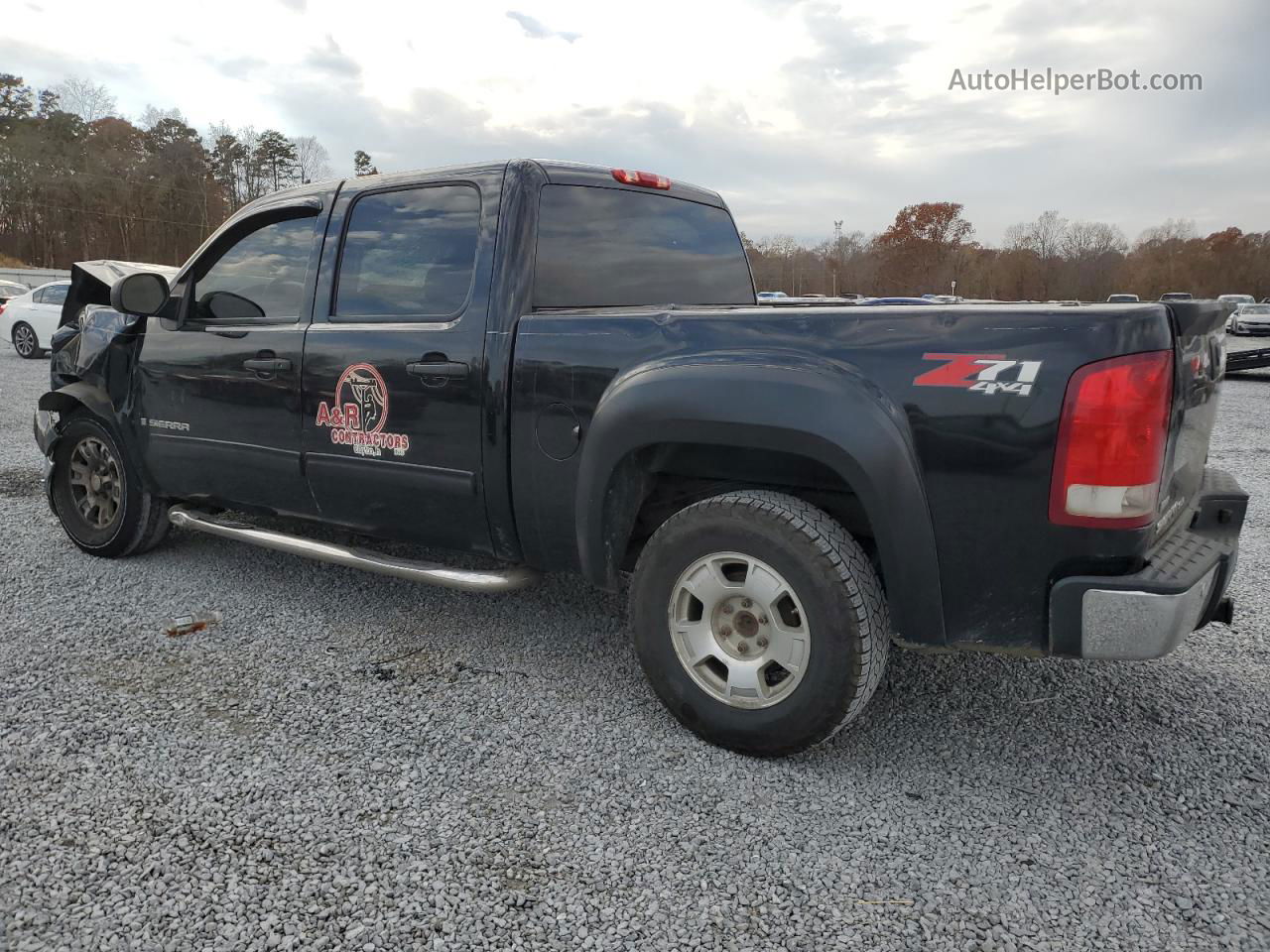 2008 Gmc Sierra K1500 Black vin: 2GTEK133781159075