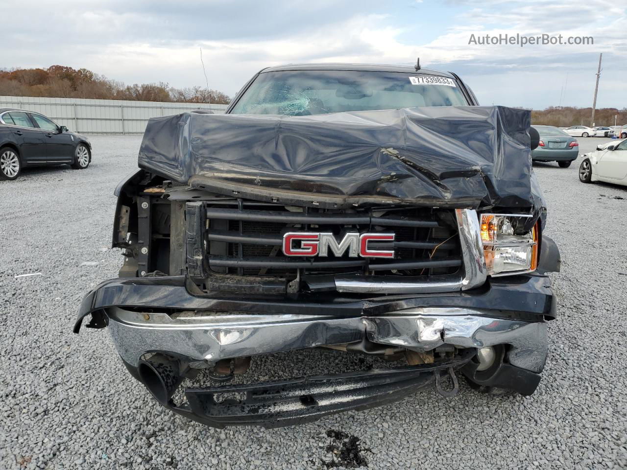 2008 Gmc Sierra K1500 Black vin: 2GTEK133781159075