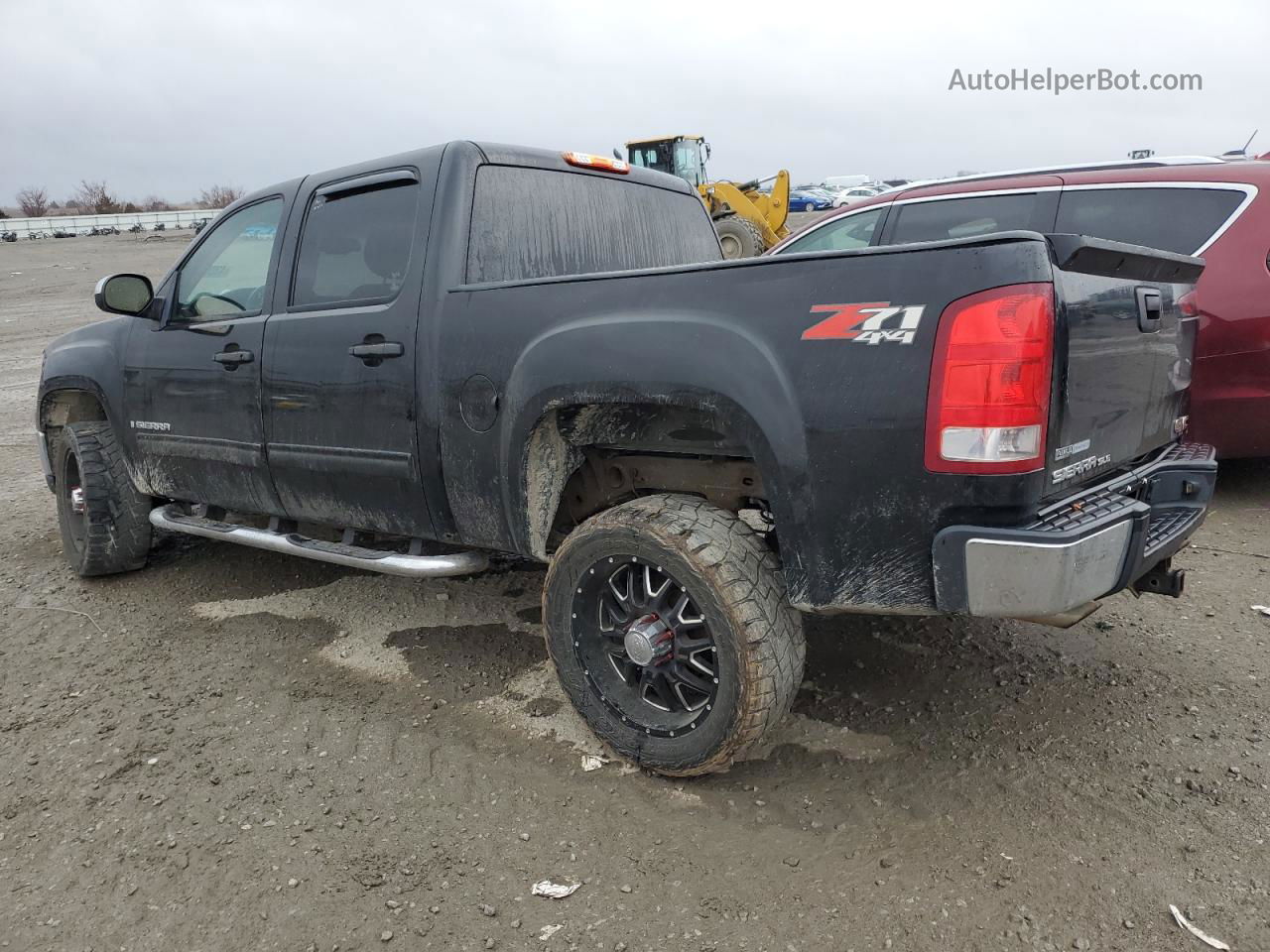 2008 Gmc Sierra K1500 Black vin: 2GTEK133981283039