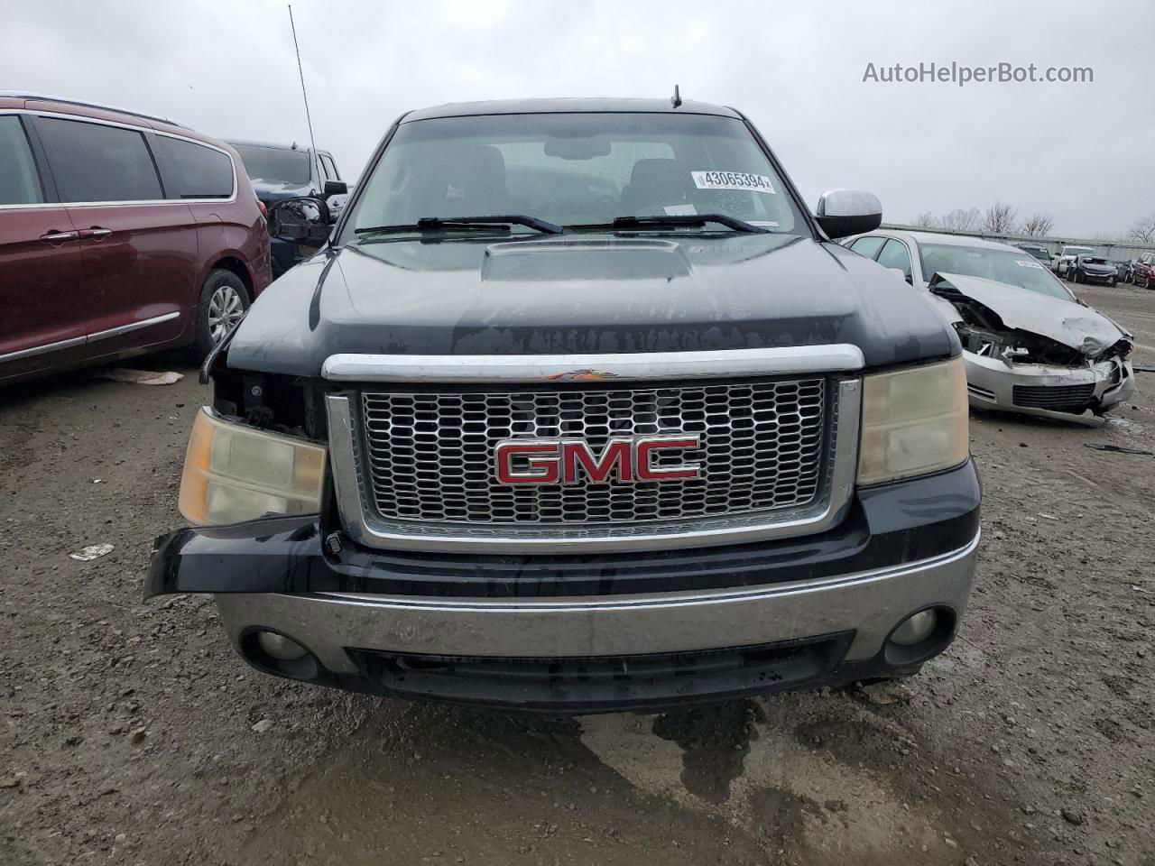 2008 Gmc Sierra K1500 Black vin: 2GTEK133981283039