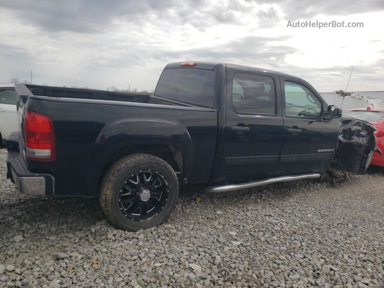 2008 Gmc Sierra K1500 Black vin: 2GTEK133981283039