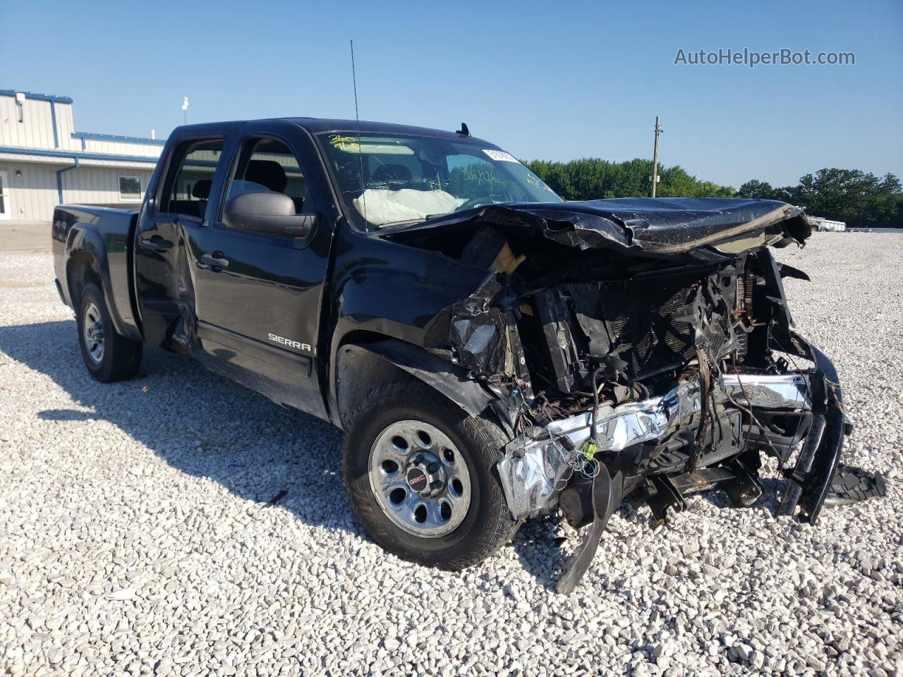 2008 Gmc Sierra K1500 Black vin: 2GTEK13C381155914