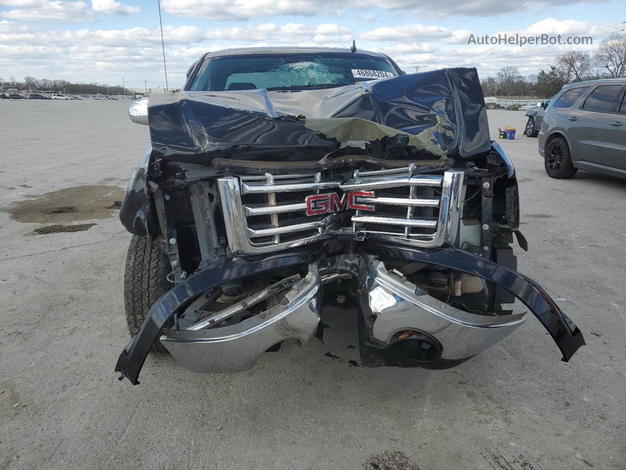 2008 Gmc Sierra K1500 Black vin: 2GTEK13C581157373