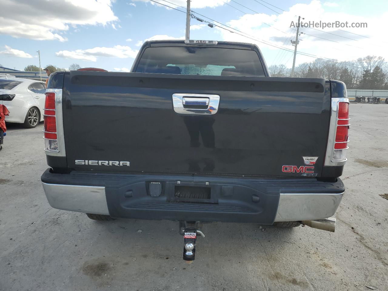 2008 Gmc Sierra K1500 Черный vin: 2GTEK13C581157373