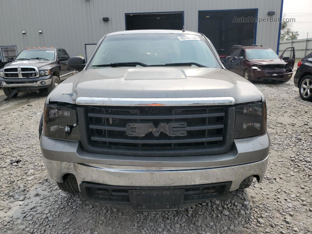 2008 Gmc Sierra K1500 Gray vin: 2GTEK13C881205299