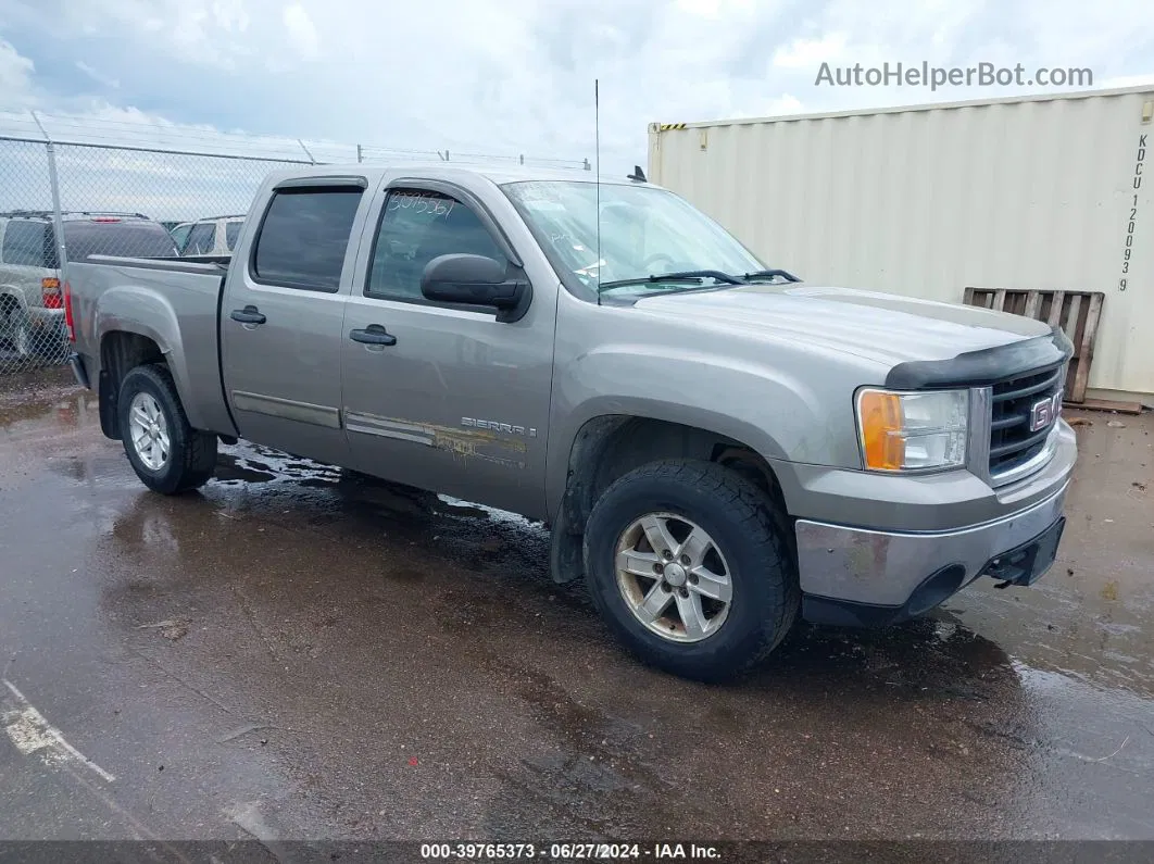 2007 Gmc Sierra 1500 Sle1 Gray vin: 2GTEK13C971551148