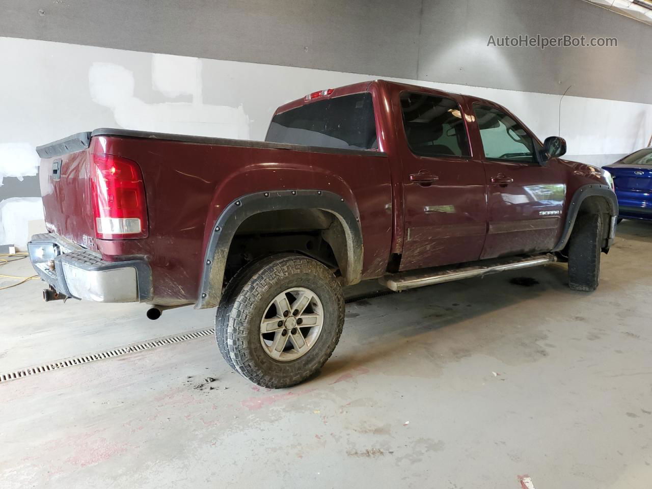 2008 Gmc Sierra K1500 Burgundy vin: 2GTEK13J281279574