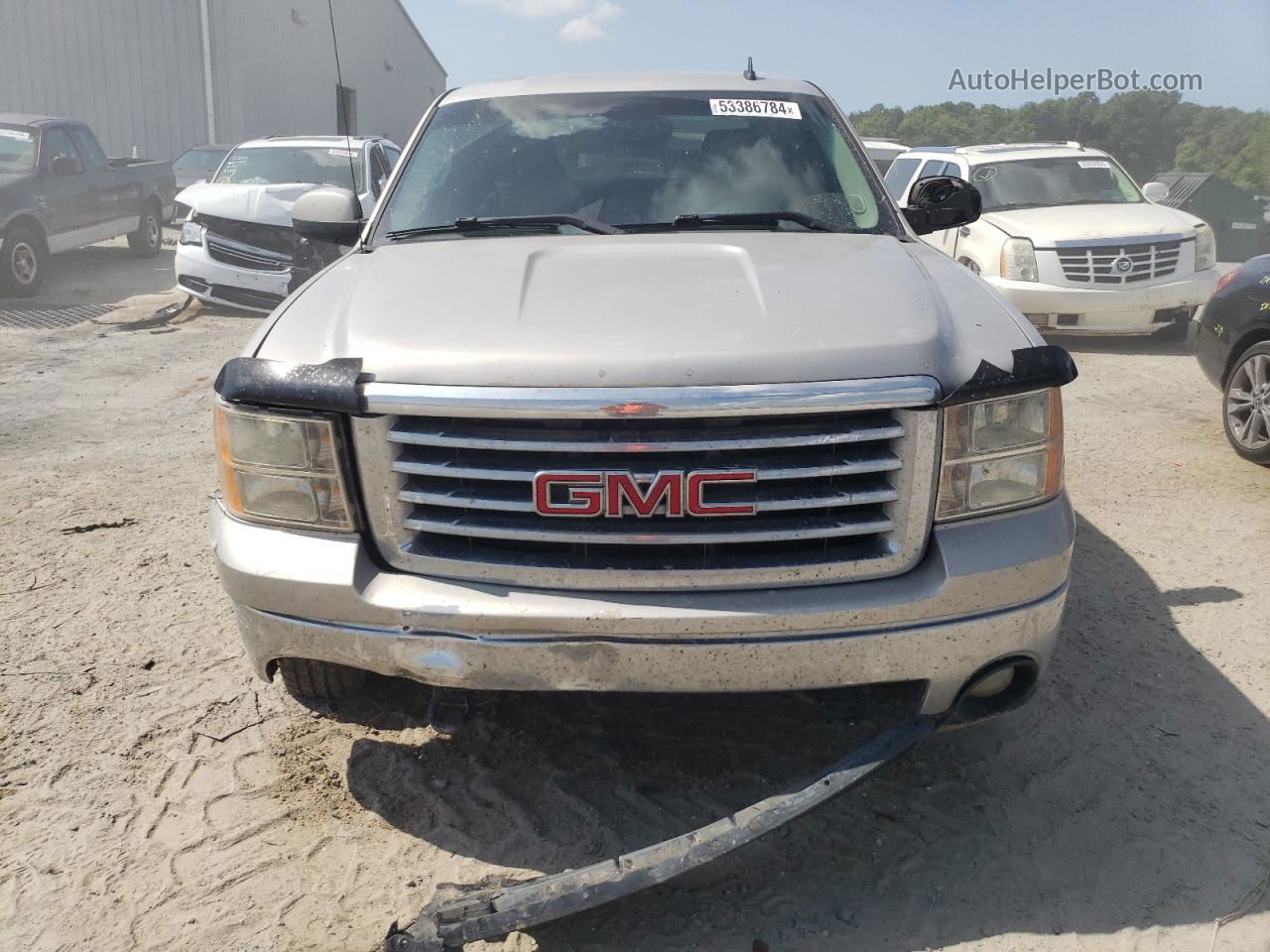 2008 Gmc Sierra K1500 Silver vin: 2GTEK13JX81311235