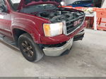 2007 Gmc Sierra 1500 Sle1 Red vin: 2GTEK13M071504180