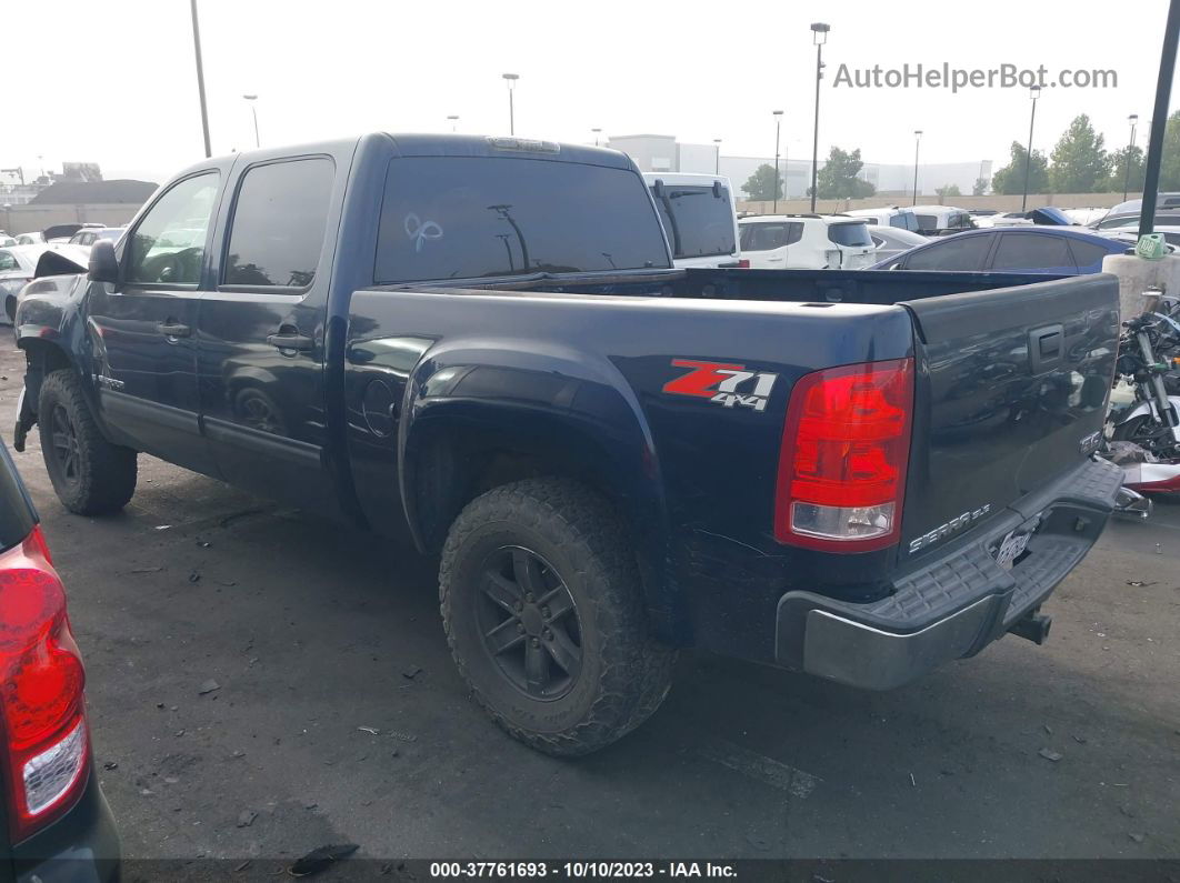 2007 Gmc Sierra 1500 Sle1 Синий vin: 2GTEK13M071713449