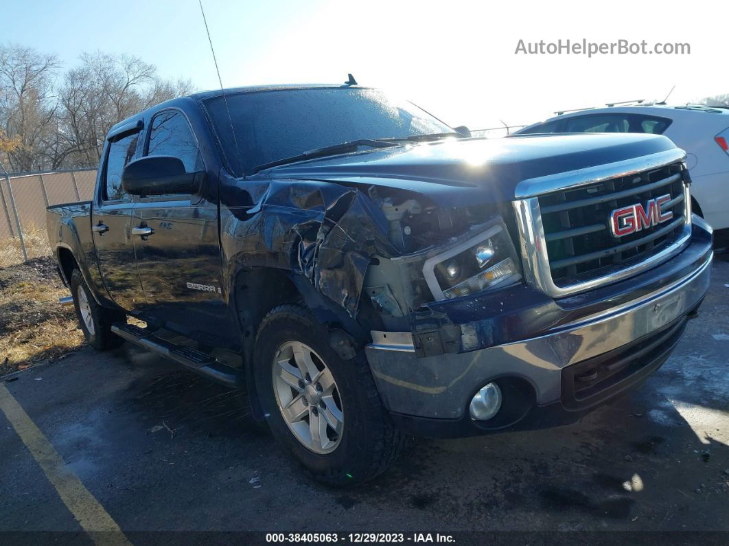 2007 Gmc Sierra 1500 Sle1/sle2/slt/work Truck Blue vin: 2GTEK13M271682575