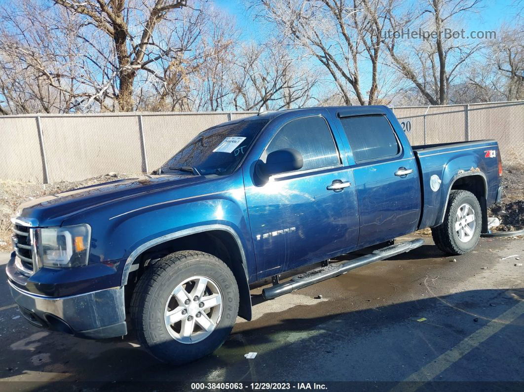 2007 Gmc Sierra 1500 Sle1/sle2/slt/work Truck Blue vin: 2GTEK13M271682575