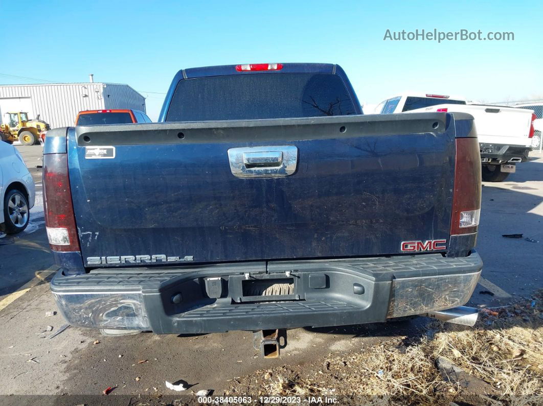 2007 Gmc Sierra 1500 Sle1/sle2/slt/work Truck Blue vin: 2GTEK13M271682575