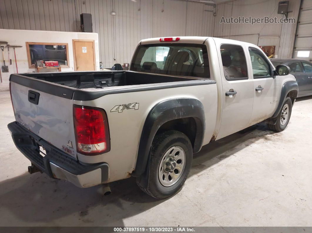 2008 Gmc Sierra 1500 Work Truck Silver vin: 2GTEK13M381113915