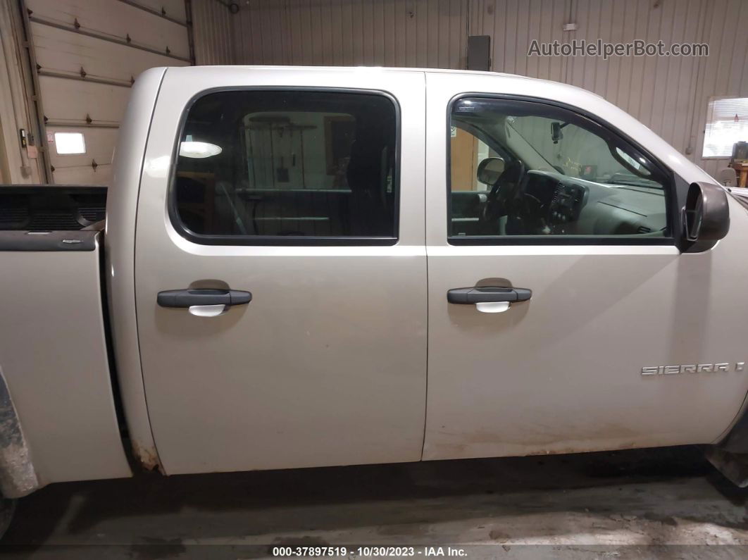 2008 Gmc Sierra 1500 Work Truck Silver vin: 2GTEK13M381113915