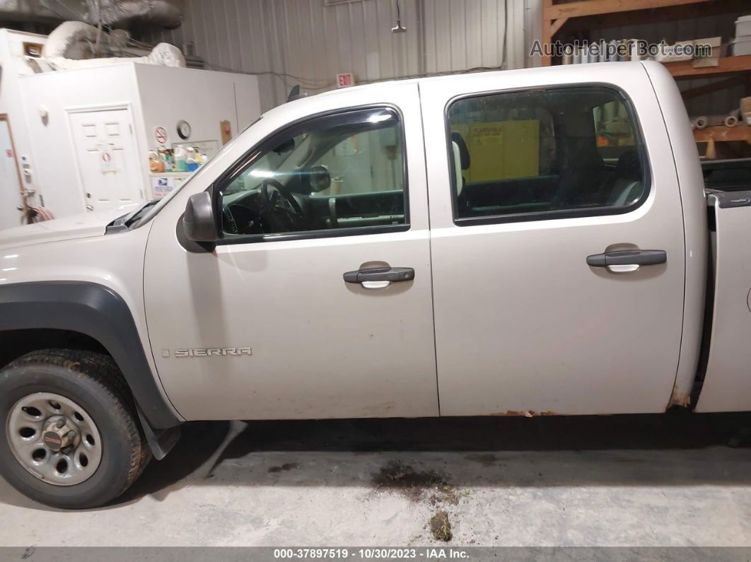 2008 Gmc Sierra 1500 Work Truck Silver vin: 2GTEK13M381113915