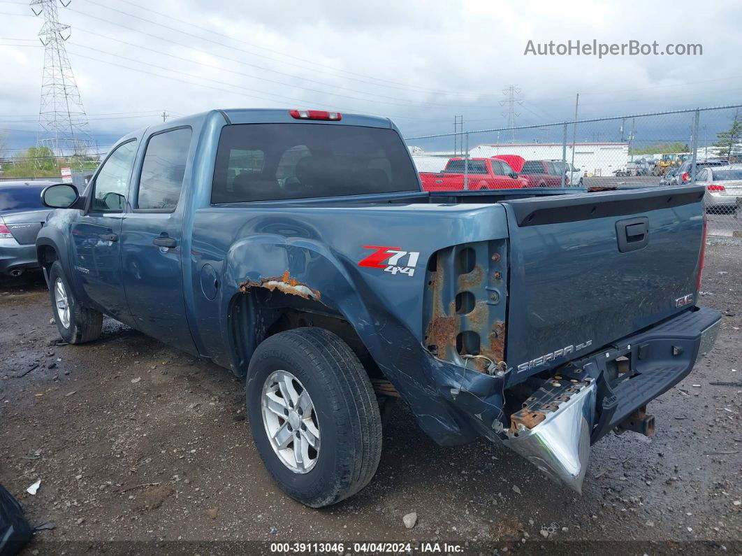 2007 Gmc Sierra 1500 Sle1 Синий vin: 2GTEK13M471547484