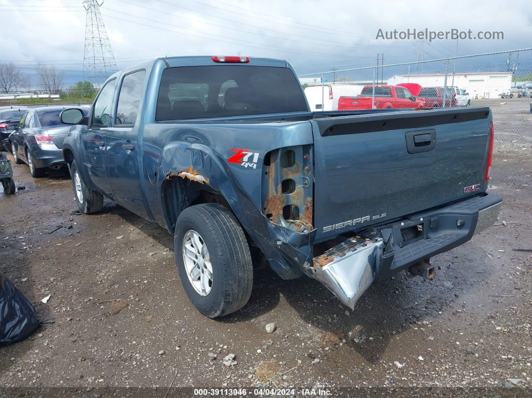 2007 Gmc Sierra 1500 Sle1 Синий vin: 2GTEK13M471547484