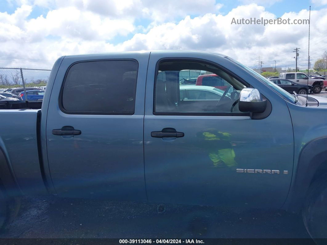 2007 Gmc Sierra 1500 Sle1 Синий vin: 2GTEK13M471547484