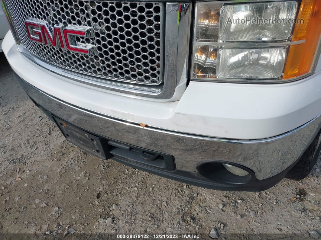 2007 Gmc Sierra 1500 Sle2 Белый vin: 2GTEK13M471633331