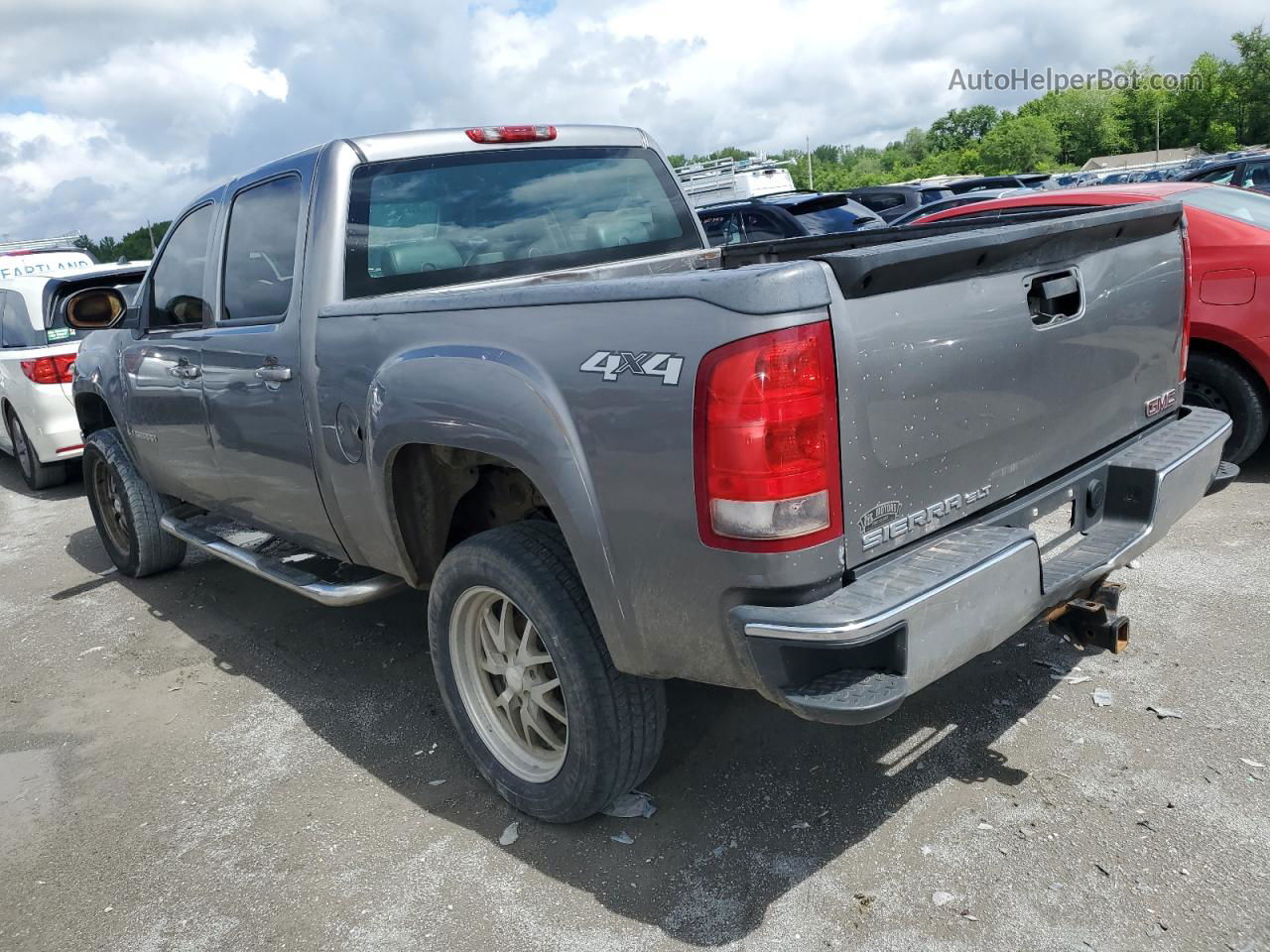 2008 Gmc Sierra K1500 Серый vin: 2GTEK13M481103491