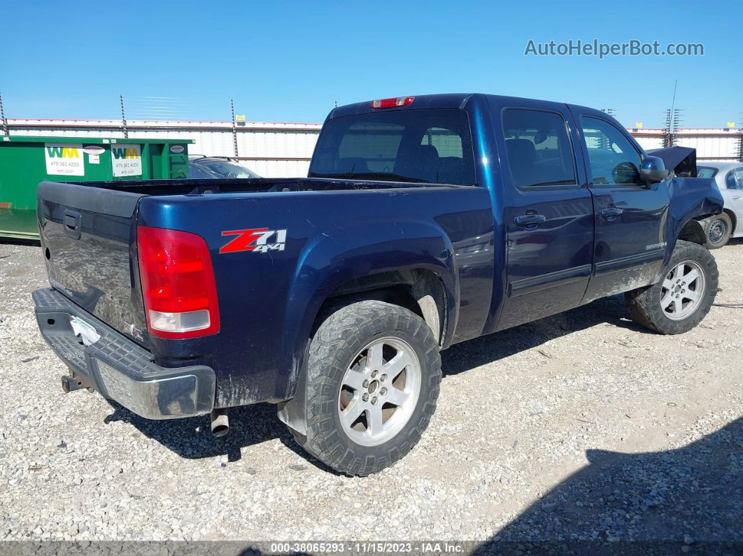 2008 Gmc Sierra 1500 Sle1 Blue vin: 2GTEK13M581219136