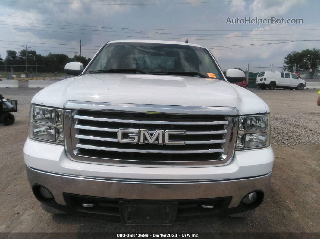 2008 Gmc Sierra 1500 Slt White vin: 2GTEK13M581233571