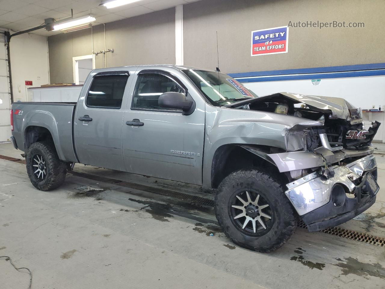 2008 Gmc Sierra K1500 Gray vin: 2GTEK13M581236762