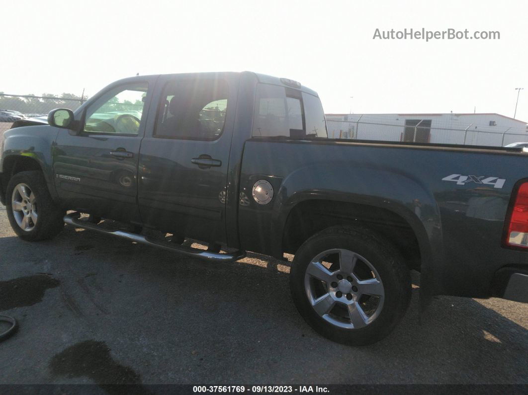 2007 Gmc Sierra 1500 Slt Blue vin: 2GTEK13M771507710