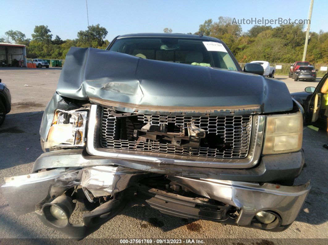 2007 Gmc Sierra 1500 Slt Blue vin: 2GTEK13M771507710