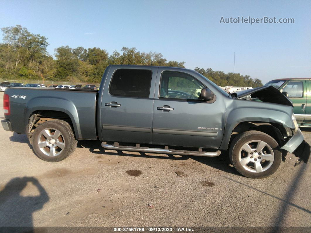 2007 Gmc Sierra 1500 Slt Blue vin: 2GTEK13M771507710