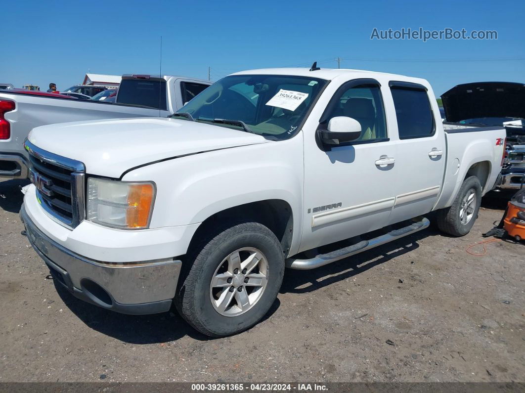 2007 Gmc Sierra 1500 Slt Белый vin: 2GTEK13M771569074