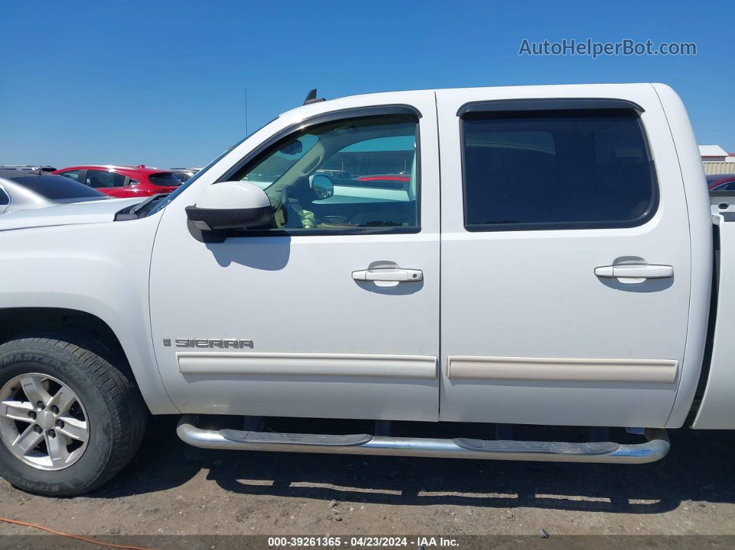 2007 Gmc Sierra 1500 Slt White vin: 2GTEK13M771569074