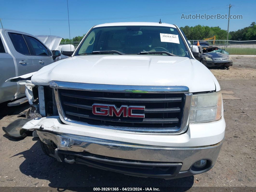 2007 Gmc Sierra 1500 Slt White vin: 2GTEK13M771569074