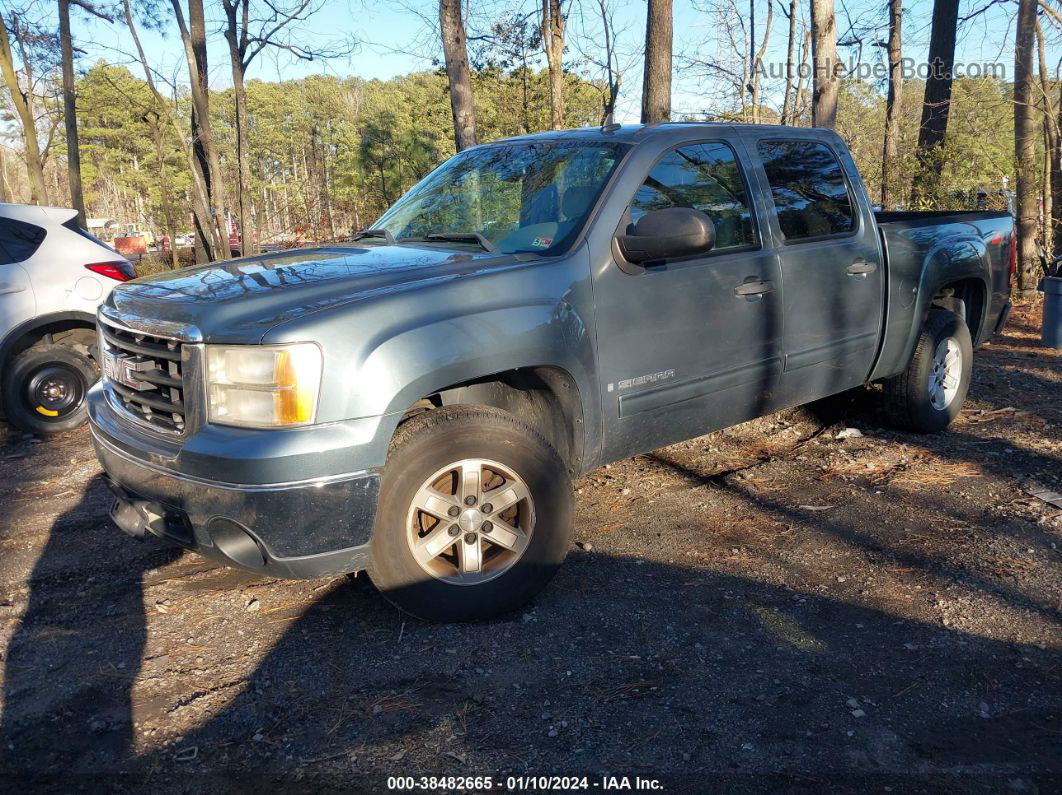 2008 Gmc Sierra 1500 Sle2 Light Blue vin: 2GTEK13M781143127