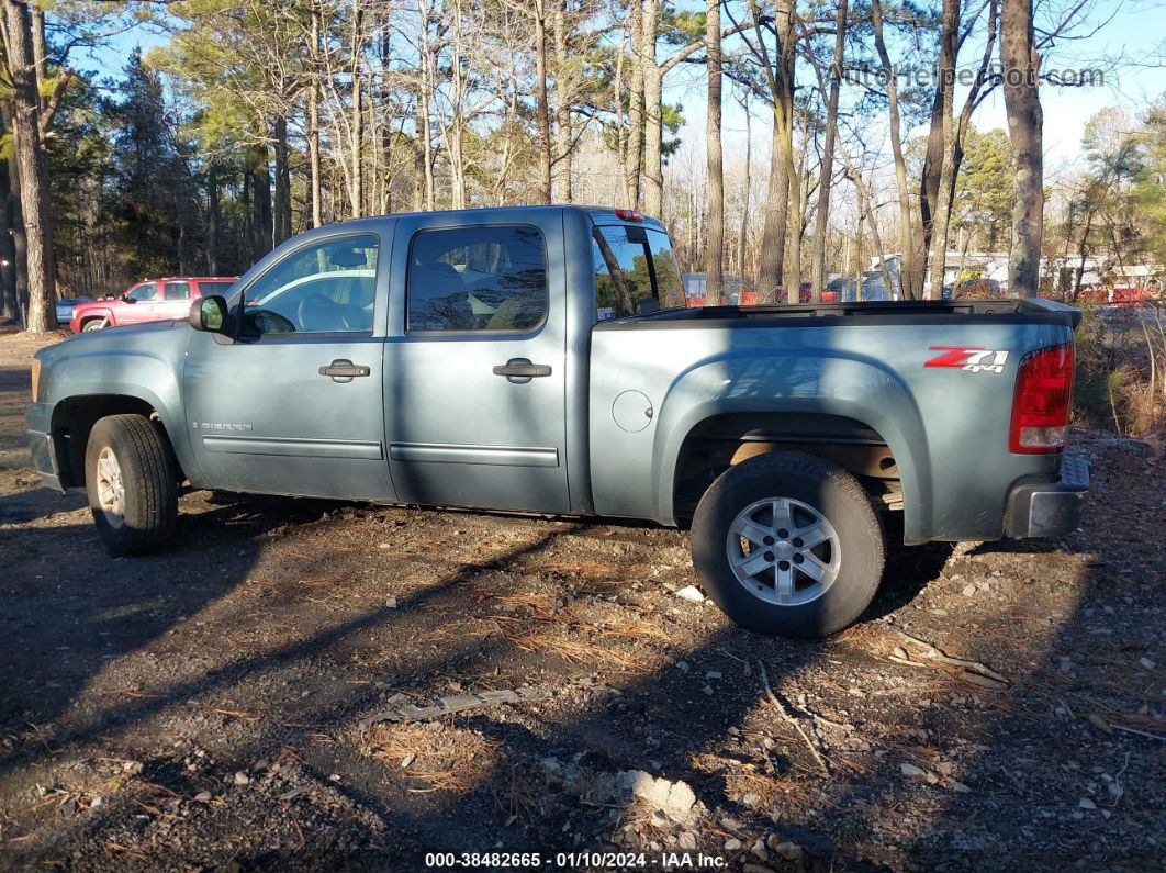 2008 Gmc Sierra 1500 Sle2 Light Blue vin: 2GTEK13M781143127