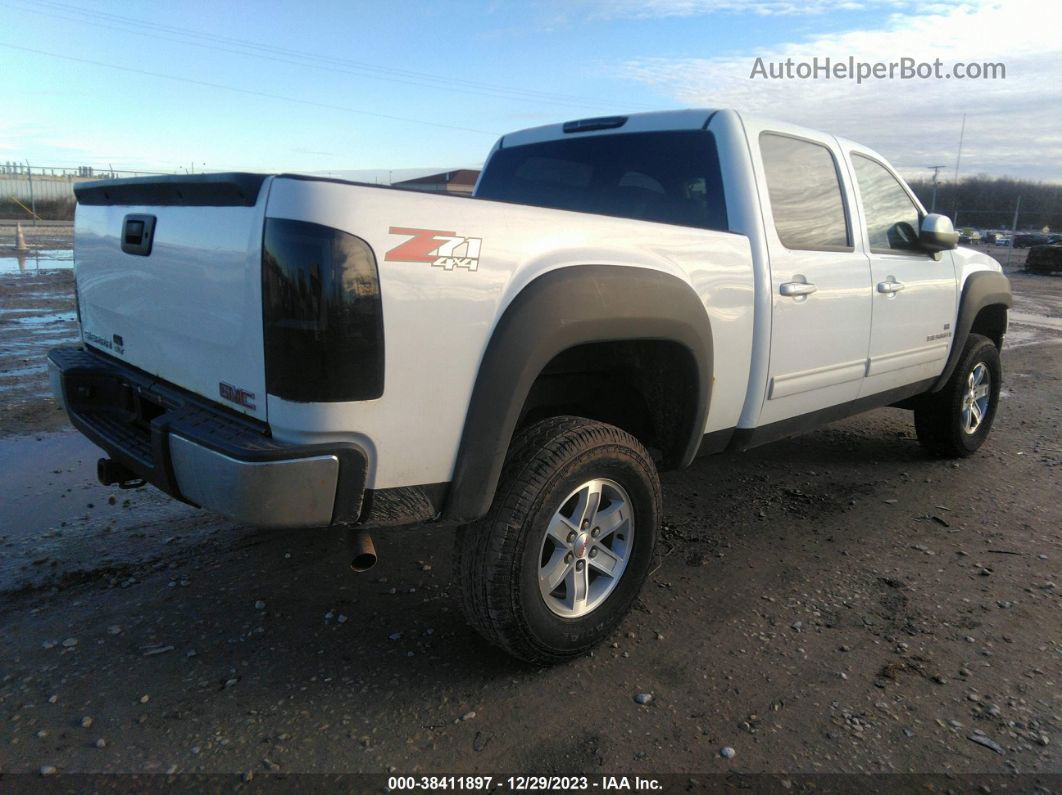 2008 Gmc Sierra 1500 Slt White vin: 2GTEK13M781167668