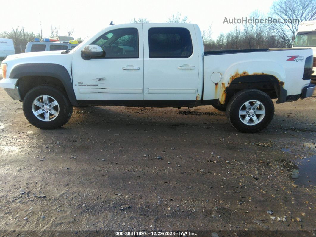 2008 Gmc Sierra 1500 Slt White vin: 2GTEK13M781167668