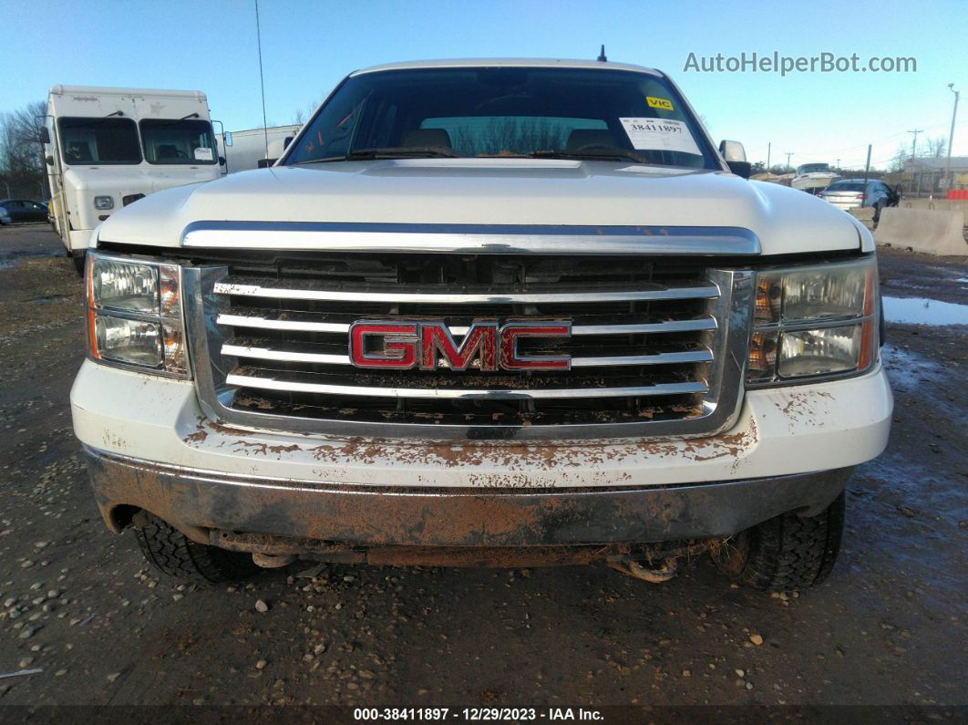 2008 Gmc Sierra 1500 Slt White vin: 2GTEK13M781167668