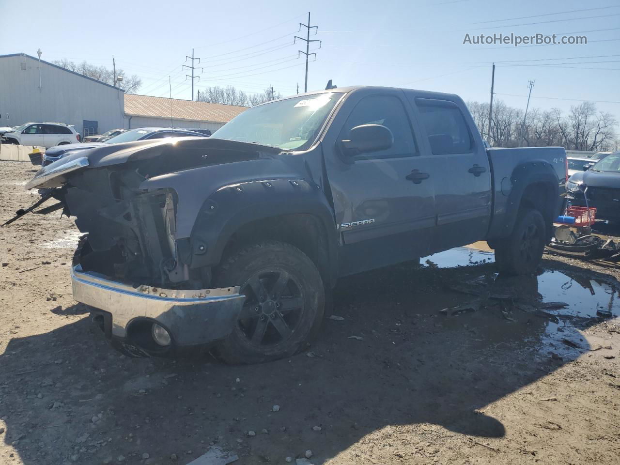 2008 Gmc Sierra K1500 Brown vin: 2GTEK13M781204640