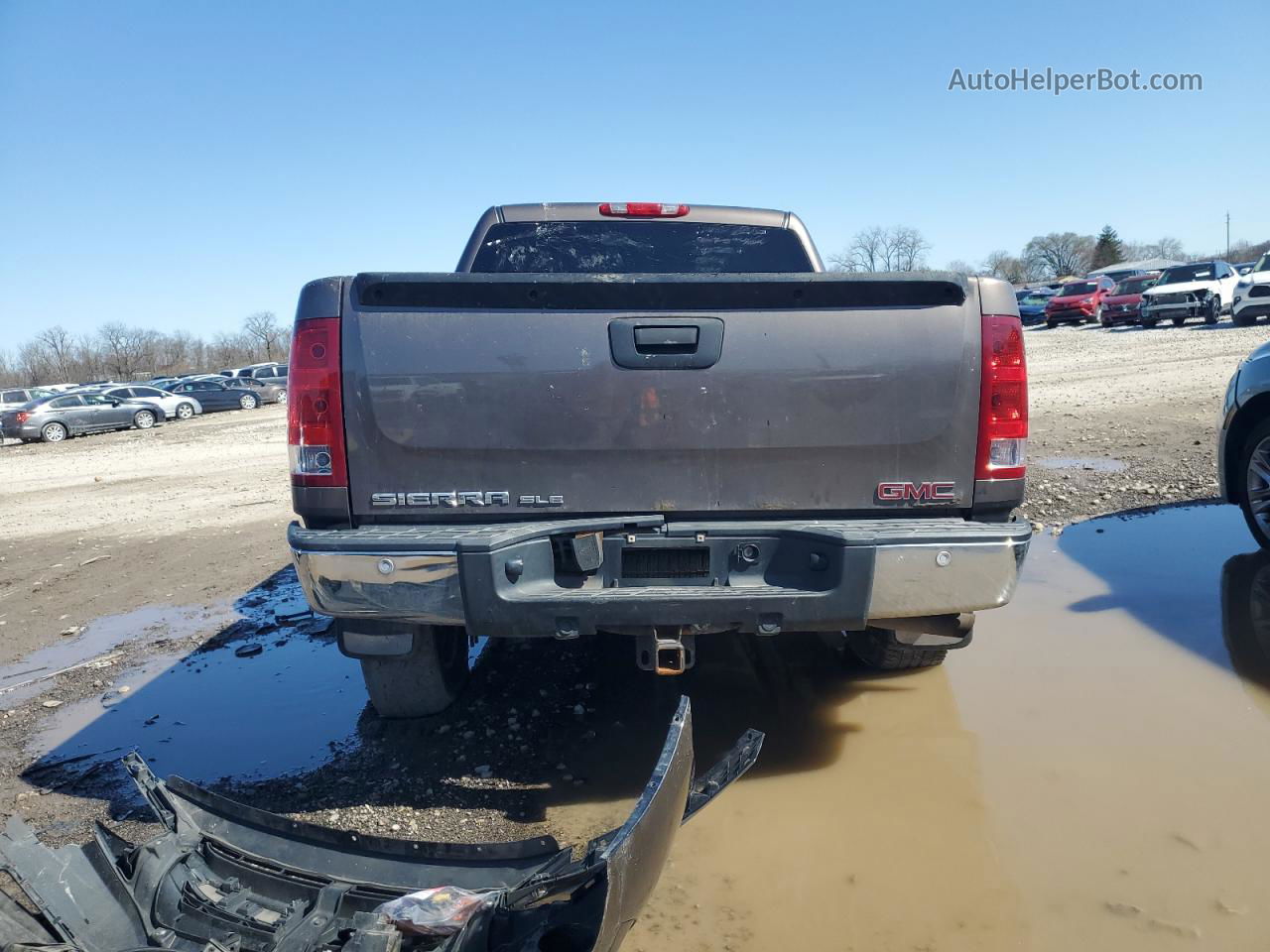 2008 Gmc Sierra K1500 Brown vin: 2GTEK13M781204640