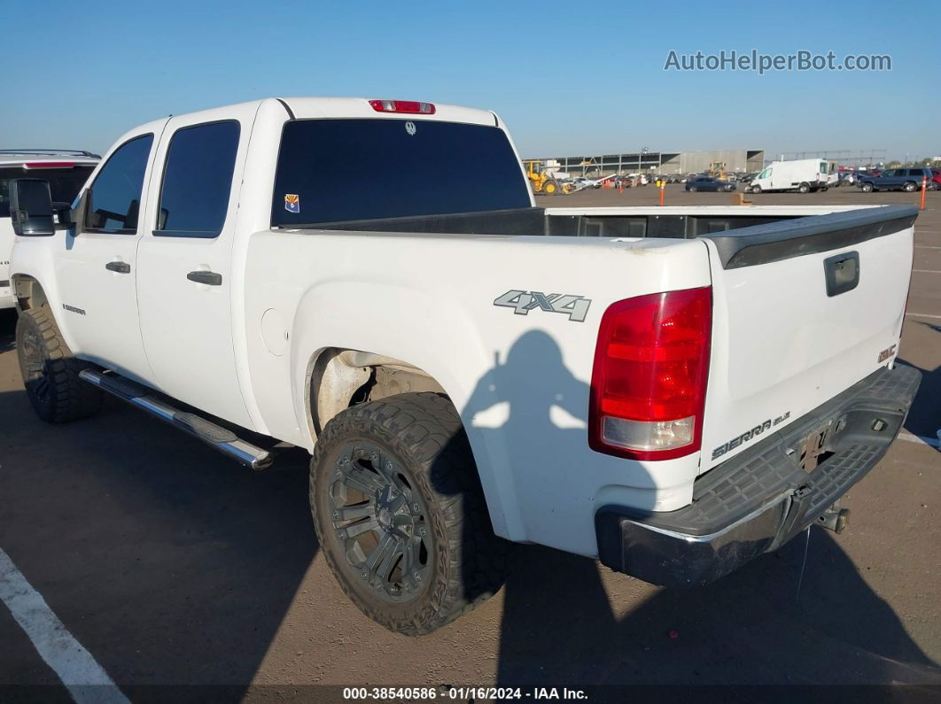 2007 Gmc Sierra 1500 Sle1 White vin: 2GTEK13M871531126