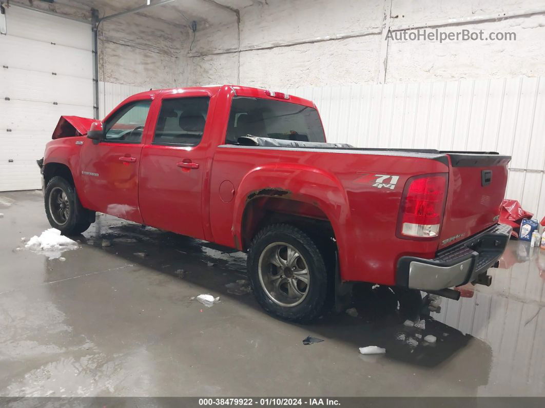 2008 Gmc Sierra 1500 Slt Red vin: 2GTEK13M881192031