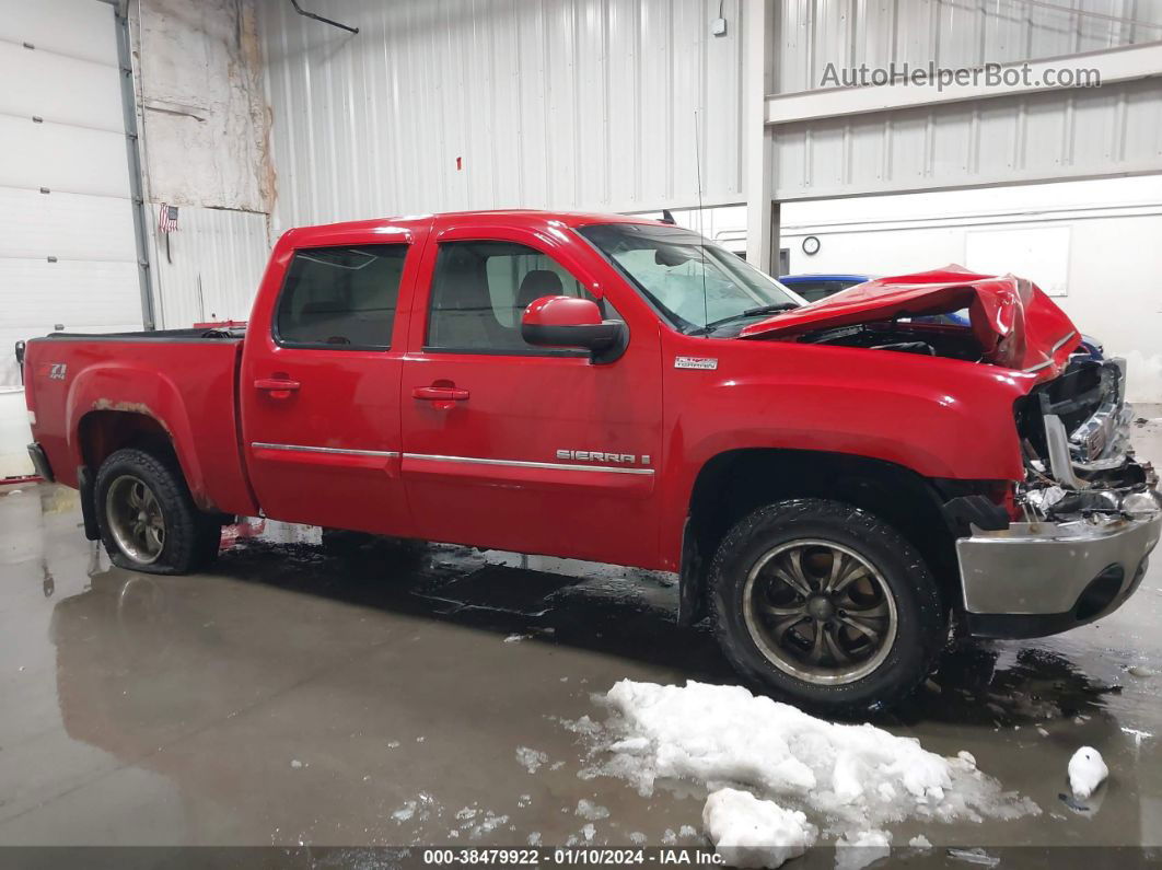 2008 Gmc Sierra 1500 Slt Red vin: 2GTEK13M881192031