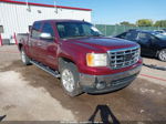 2008 Gmc Sierra 1500 Slt Maroon vin: 2GTEK13M981243679