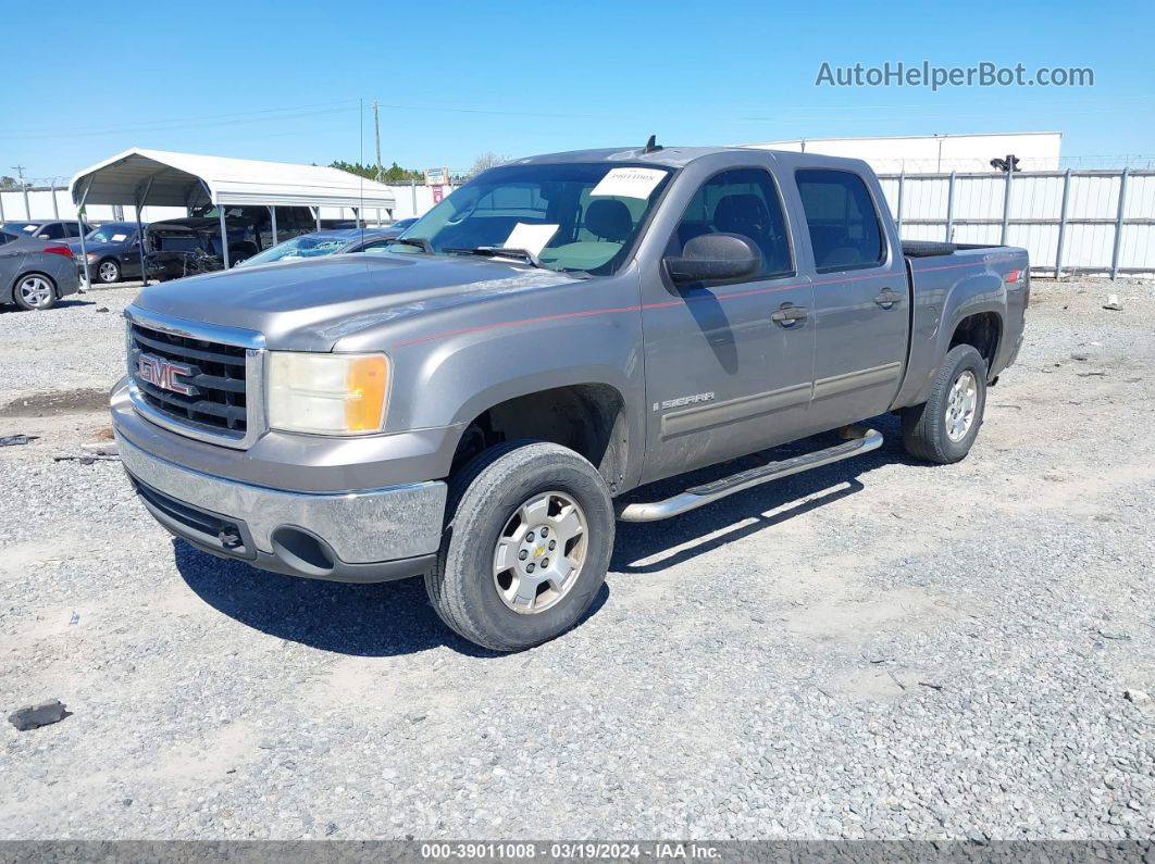 2007 Gmc Sierra 1500 Sle2 Gray vin: 2GTEK13MX71537218