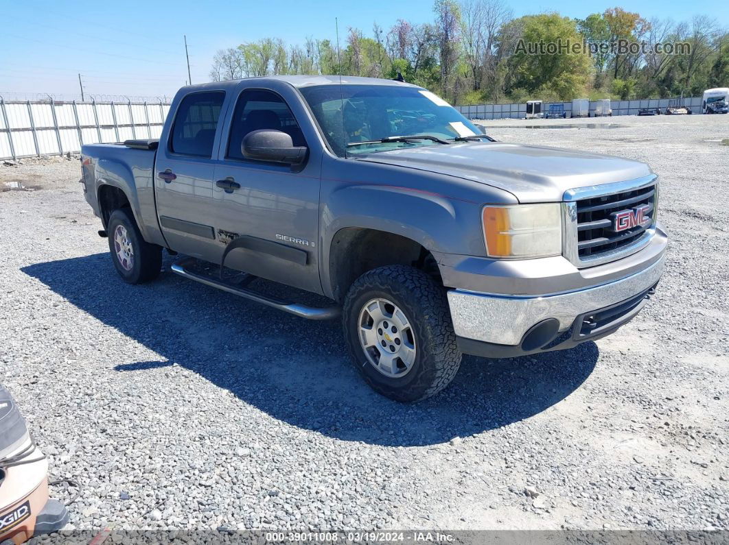 2007 Gmc Sierra 1500 Sle2 Gray vin: 2GTEK13MX71537218