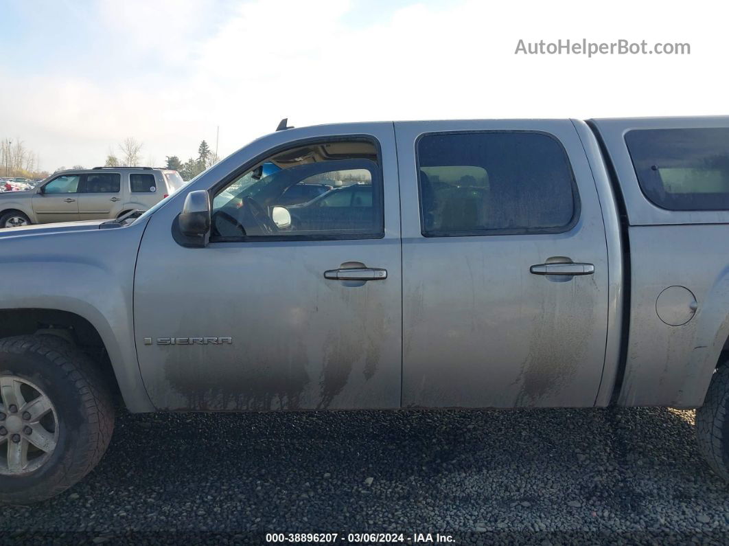 2008 Gmc Sierra 1500 Slt Gray vin: 2GTEK13MX81144773