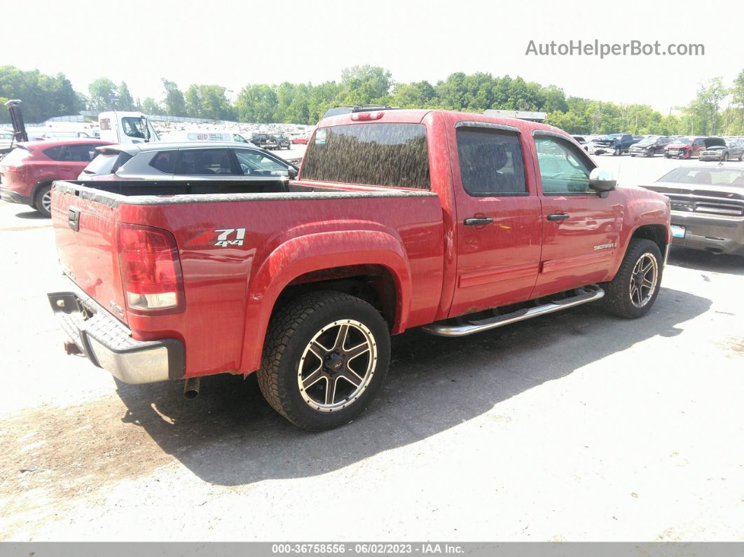 2008 Gmc Sierra 1500 Work Truck/sle1/sle2/slt Red vin: 2GTEK13MX81286315