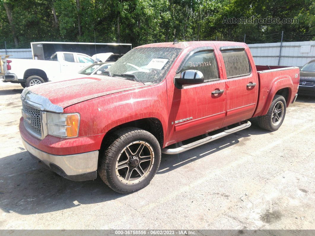 2008 Gmc Sierra 1500 Work Truck/sle1/sle2/slt Red vin: 2GTEK13MX81286315